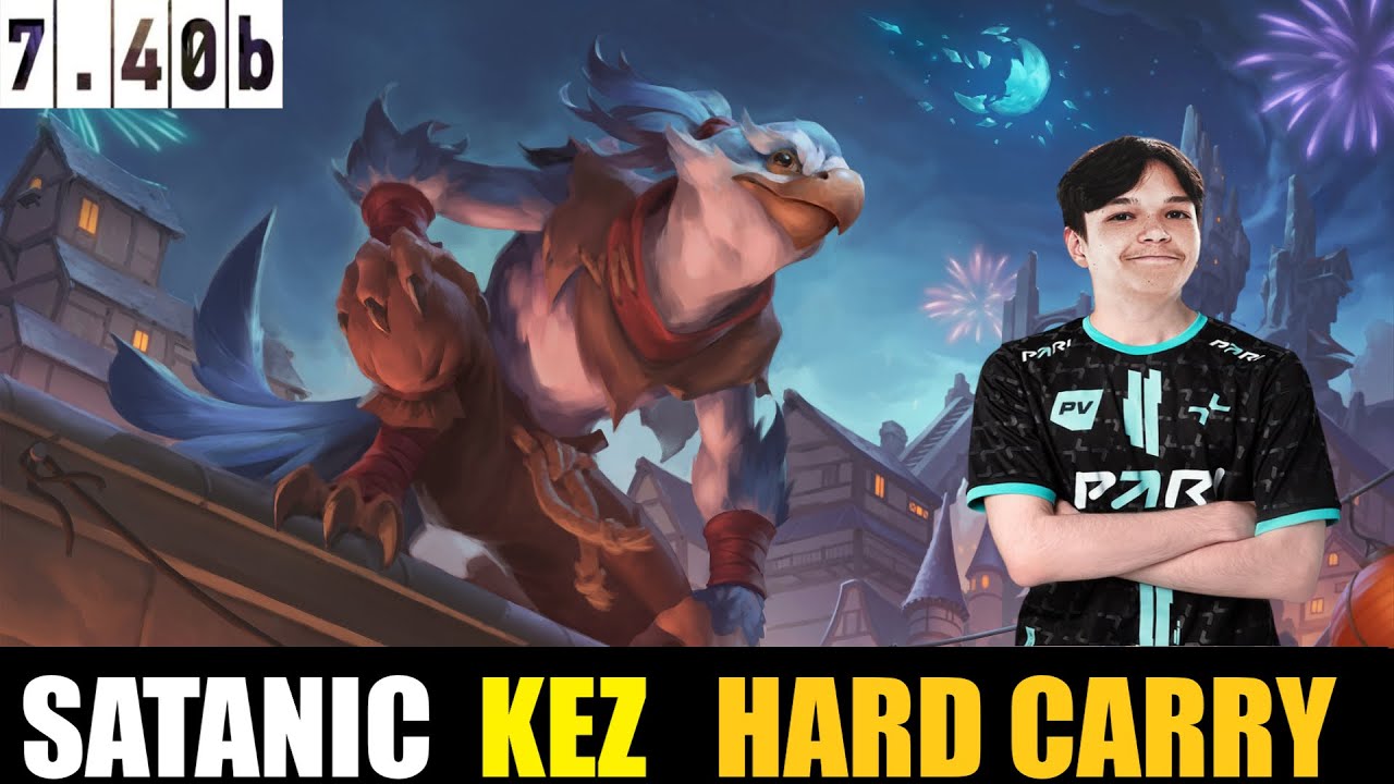 🤯 SATANIC [KEZ] CARRY 7.40b - DOTA 2 HIGHEST MMR MATCH#dota2 #dota2gameplay смотреть онлайн