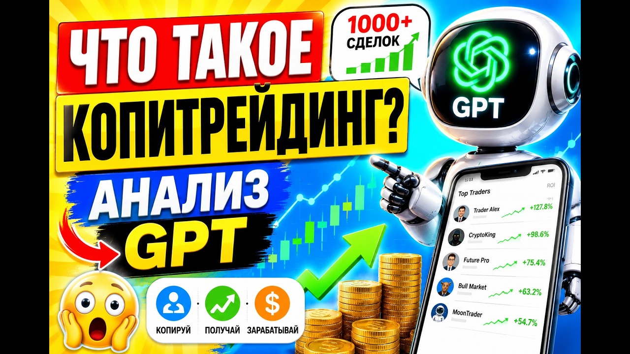 🚨 Что Такое Копитрейдинг? GPT Проанализировал 1000+ Сделок смотреть онлайн