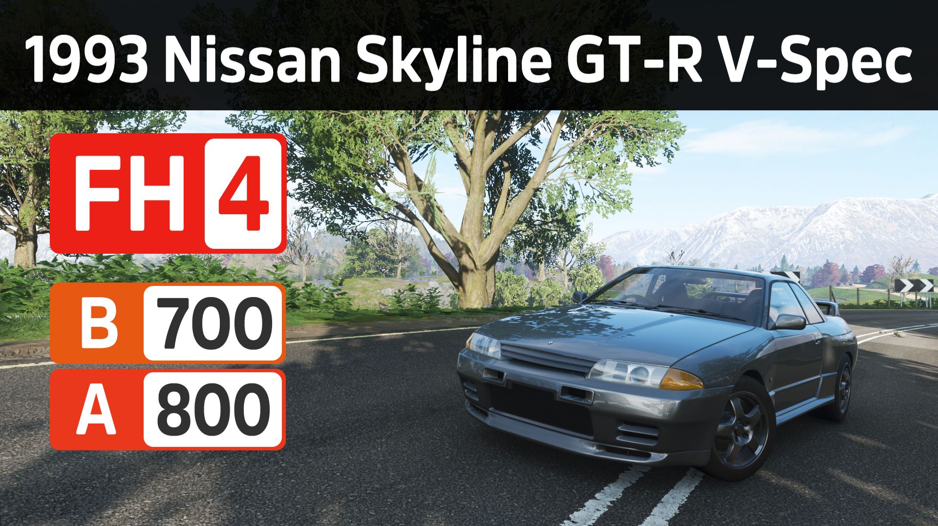 Forza Horizon 4 - 1993 Nissan Skyline GT-R V-Spec