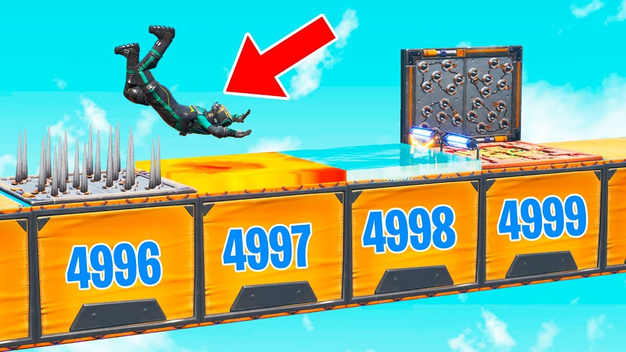 *НОВИНКА* 5000LVL DEATHRUN В ФОРТНАЙТ! смотреть онлайн