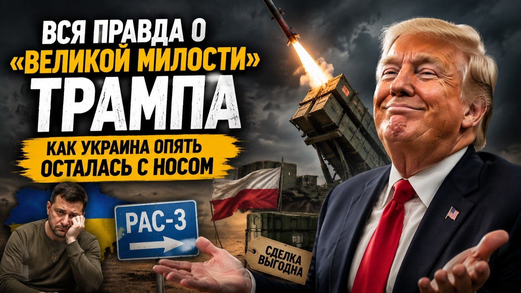 «ПЭРЭМОГА» ОТМЕНЯЕТСЯ! 😂 Трамп дал, а ракет не будет. Слив Зеленского смотреть онлайн