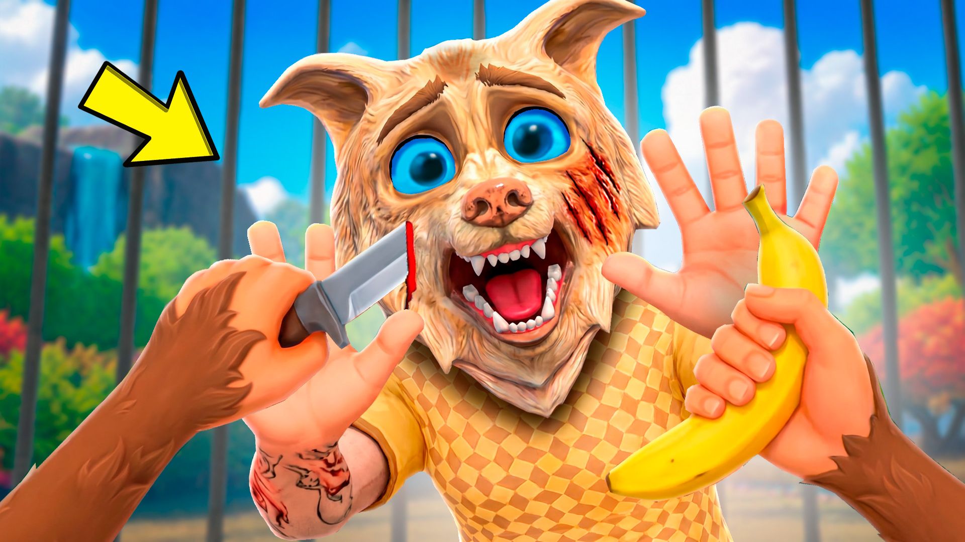 Я Стал ОБЕЗЬЯНОЙ в VR! - ФЛЕЙЗИН ОБЕЗЬЯНОВИЧ смотреть онлайн