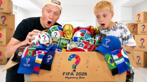 БОЛЬШАЯ РАСПАКОВКА - СЮРПРИЗ Mystery Box: с FIFA 2026 Чемпионат Мира!