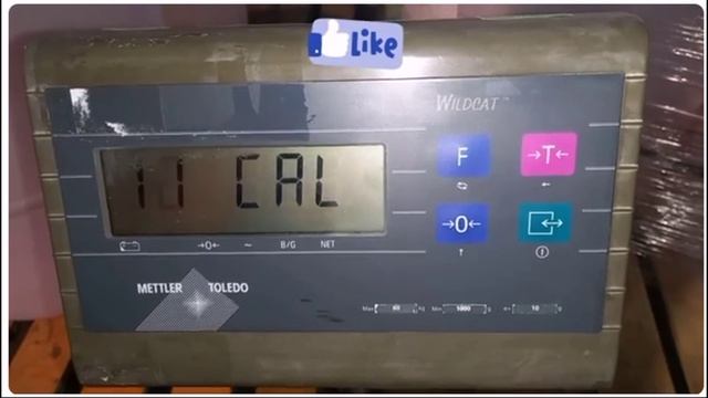 Калибровка индикатора Mettler Tolledo WILDCAT