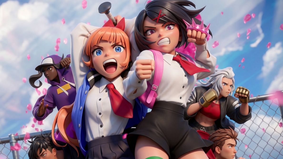 River City Girls 2 — Геймплей | Прохождение (PC) #1 смотреть онлайн