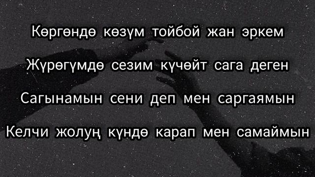 Кыялымда жалгыз сенин элесиң (текст) смотреть онлайн