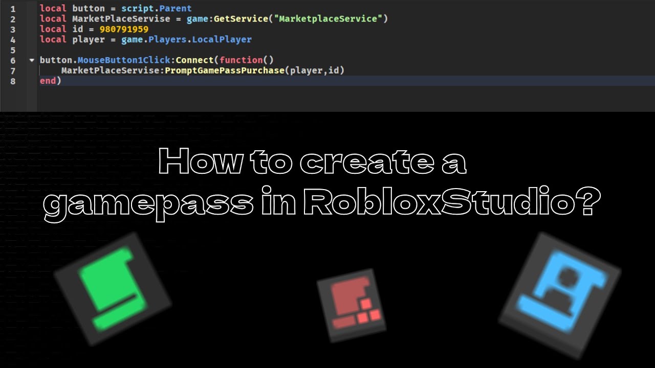 How to make a donation purchase in RobloxStudio?\Как сделать покупку доната в RobloxStudio? смотреть онлайн