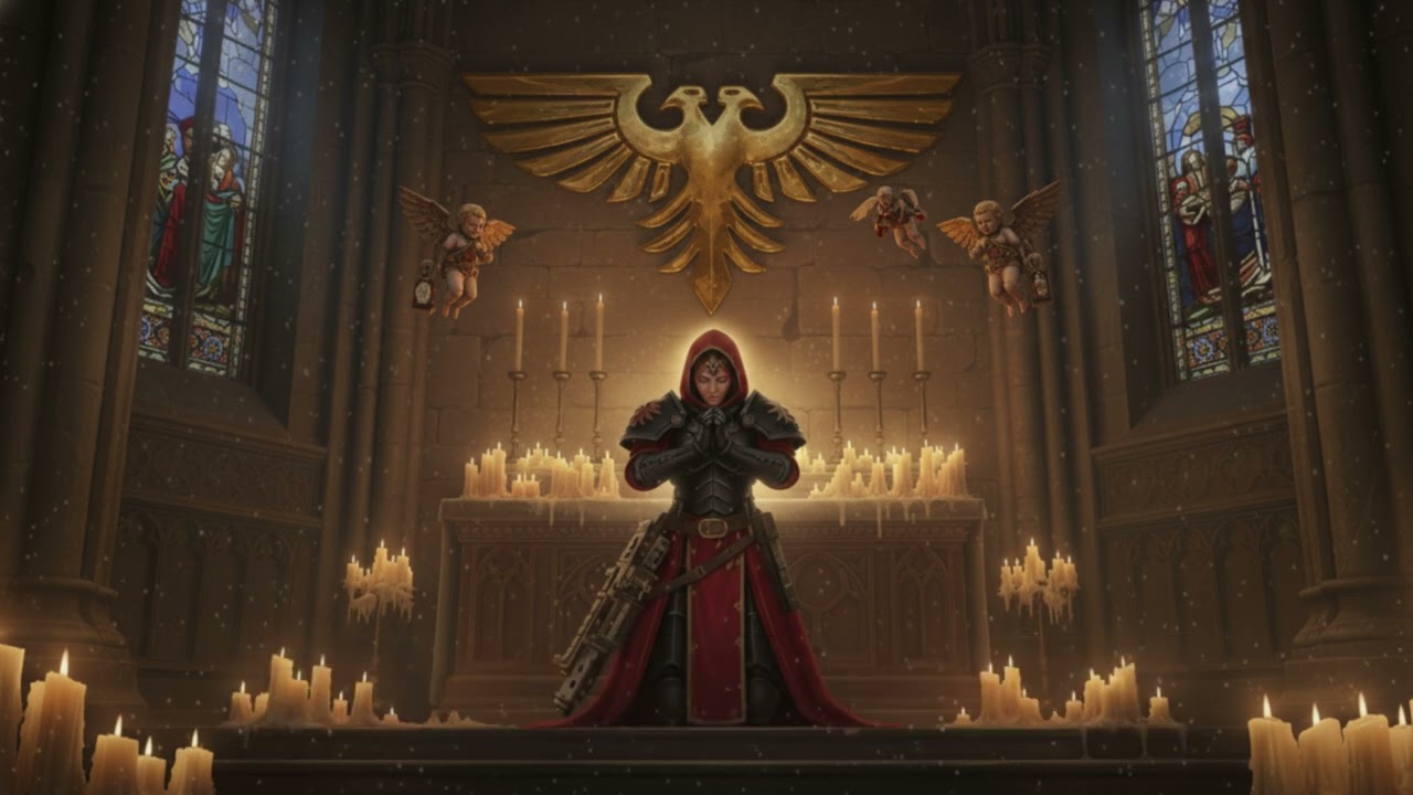 Молитва Сестры Битвы / Prayer of Adepta Sororitas Sister Warhammer 40k Music смотреть онлайн