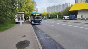 автобус ЛиАЗ 5292 борт 190415 маршрут 687