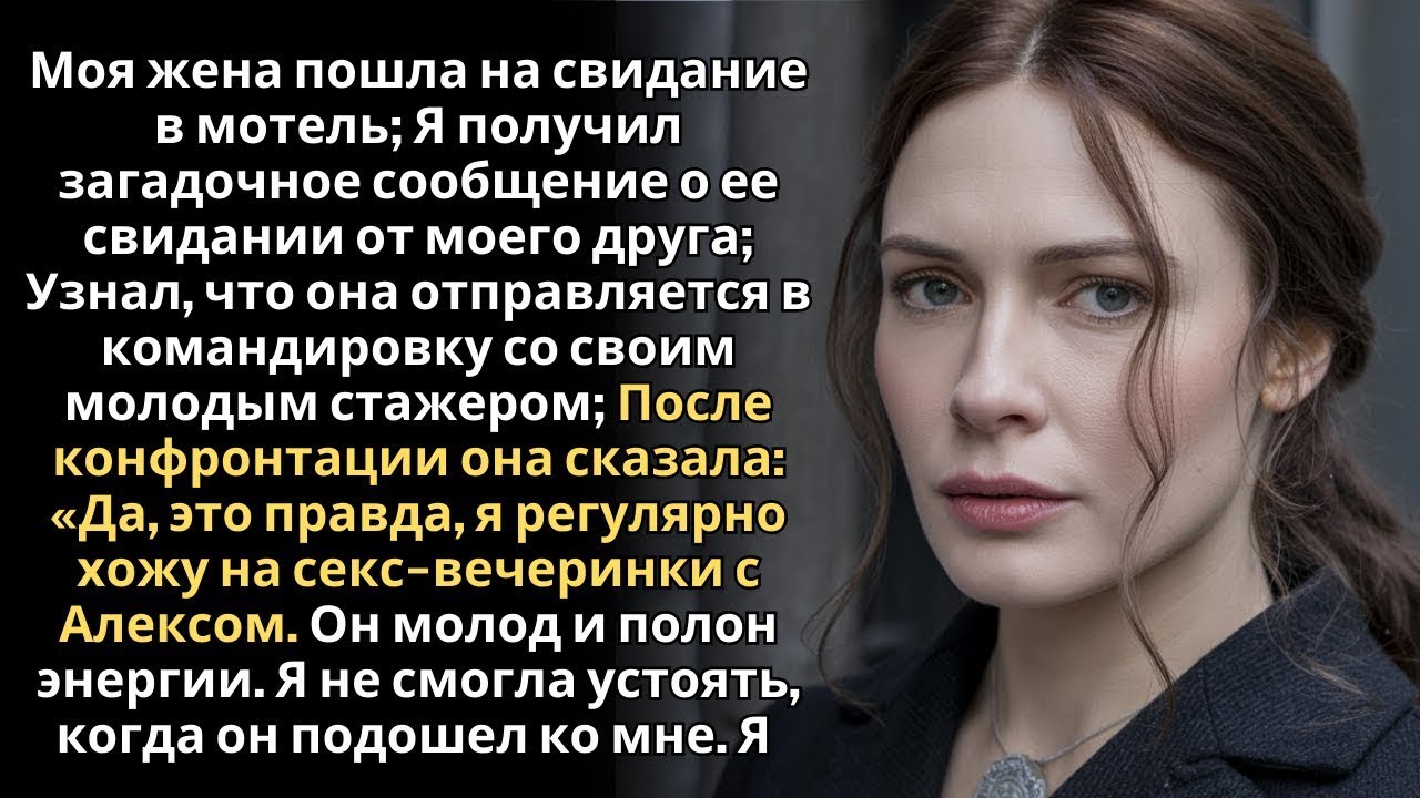 Моя жена пошла на свидание в мотель; я получил загадочное сообщение о ее свидании от моего друга смотреть онлайн