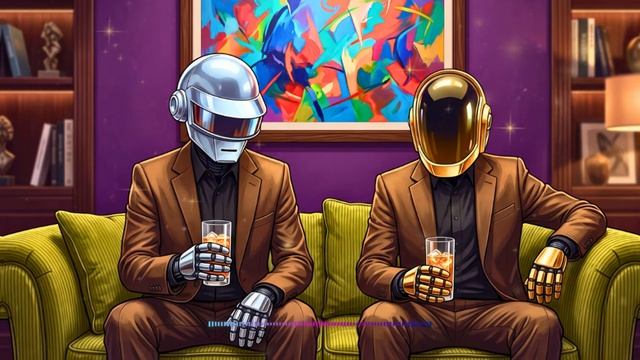 🥃 Daft Punk Amber Lounge Soul Funk Groove ｜ Chill Disco, Synthwave, Chillwave, Neo Soul Playlist