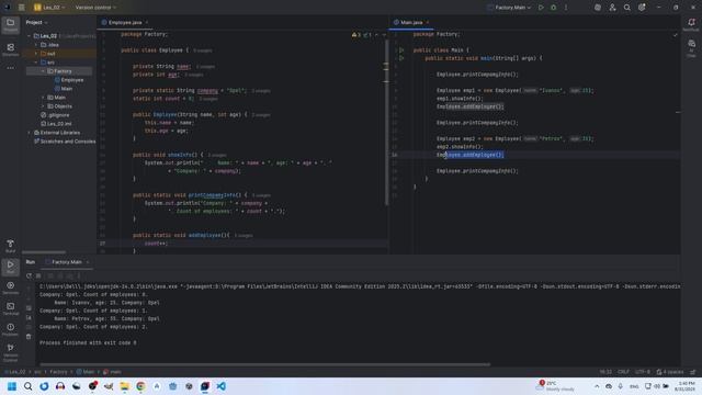 JAVA Урок 041. Дополнение. Статические методы и поля. смотреть онлайн