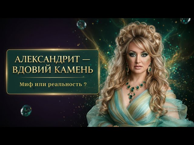 Александрит-вдовий камень. Миф или реальность? смотреть онлайн