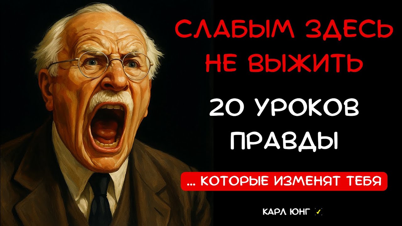 👁️ 20 Жестких Правил, Которые Изменят Твою Жизнь Навсегда. Карл Юнг смотреть онлайн