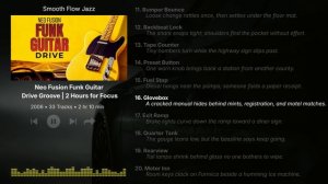 Neo Fusion Funk Guitar – Drive Groove ｜ 2 Hours for Focus