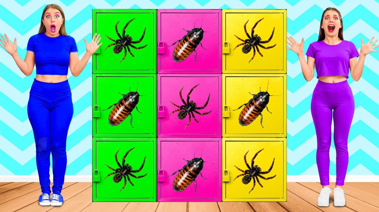 Челлендж Цветная Загадочная коробка # Смешные Cитуации от DuKoDu Challenge смотреть онлайн