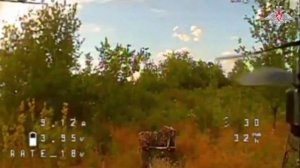 Артиллерийские расчеты 3-го армейского корпуса «Южной» группировки войск уничтожают мелкие группы ВС