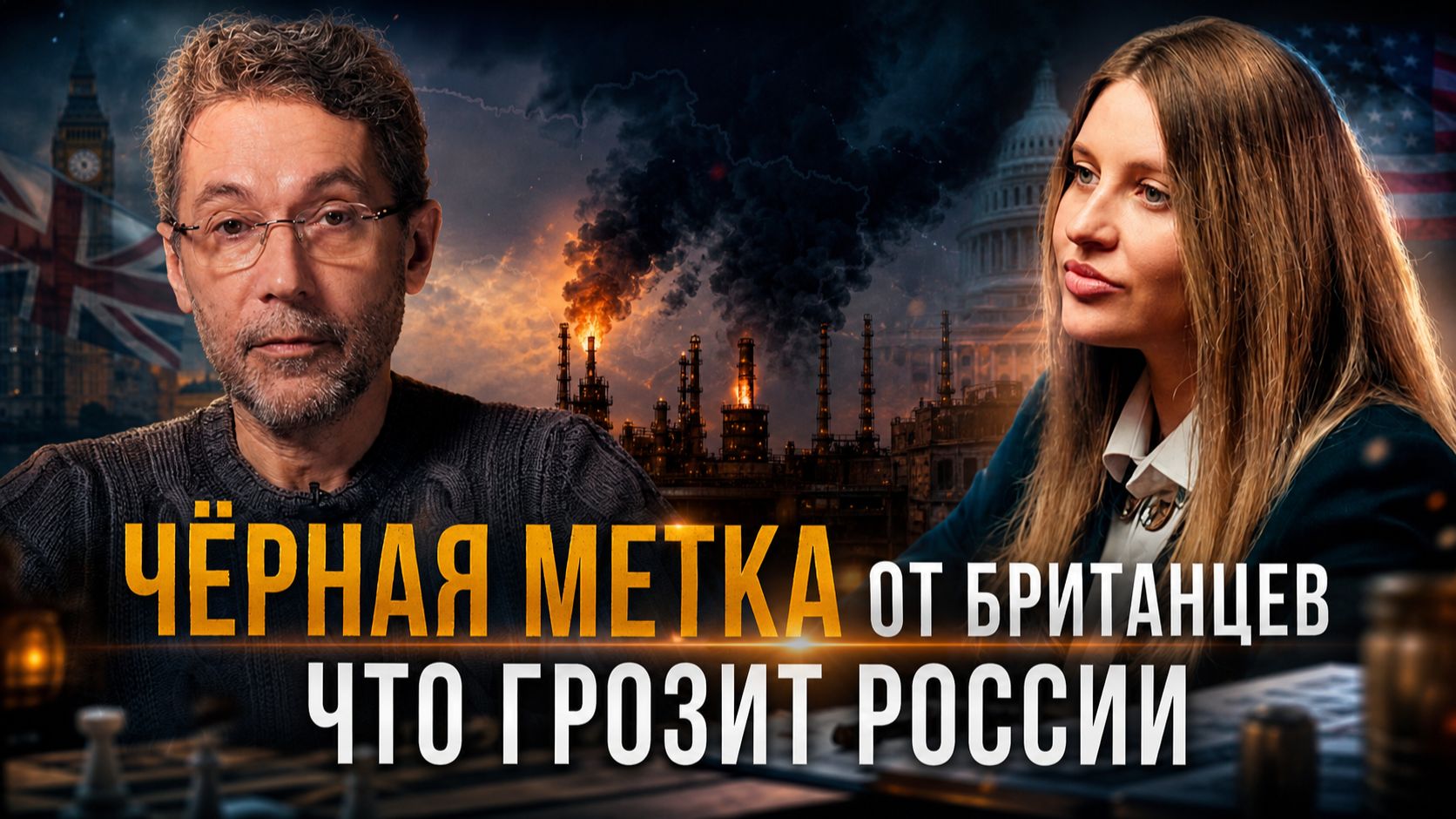 ЧЁРНАЯ МЕТКА ОТ БРИТАНЦЕВ. ЧТО ГРОЗИТ РОССИИ | Роман Газенко и Инесса Дерменжи смотреть онлайн