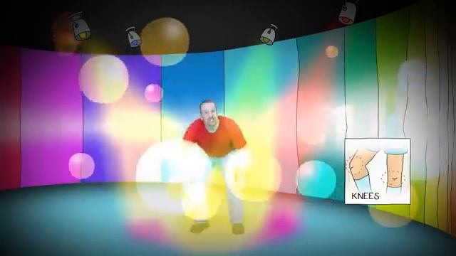 Head, shoulders, knees and toes / Детская песня / action song