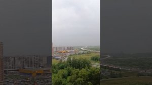 Мощная конвективная гроза накрыла Санкт-Петербург 11 Июля 2026.