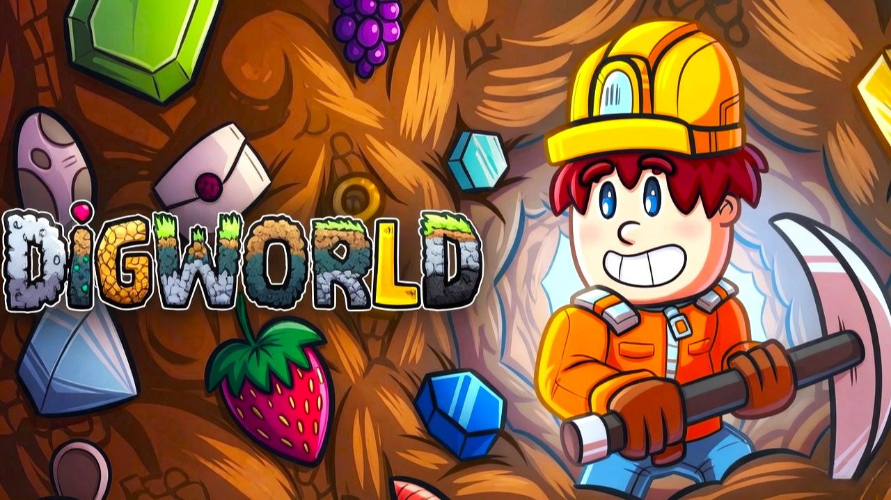Уютная 2D песочница Инкрементальный симулятор раскопок 💎 DigWorld ⛏️ #2 смотреть онлайн