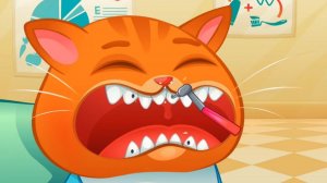 КОТИК БУБУ 2 Обновление Салон красоты! Друзья Радугарог My Talking Cat Bubbu  #34 Игровой