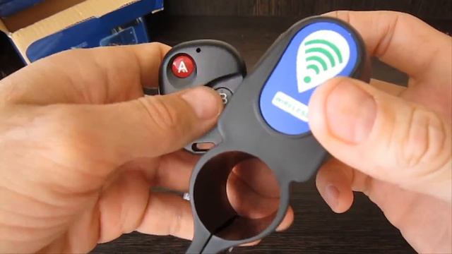 Посылка № 46 - Велосипедная сигнализация с пультом с AliExpress смотреть онлайн