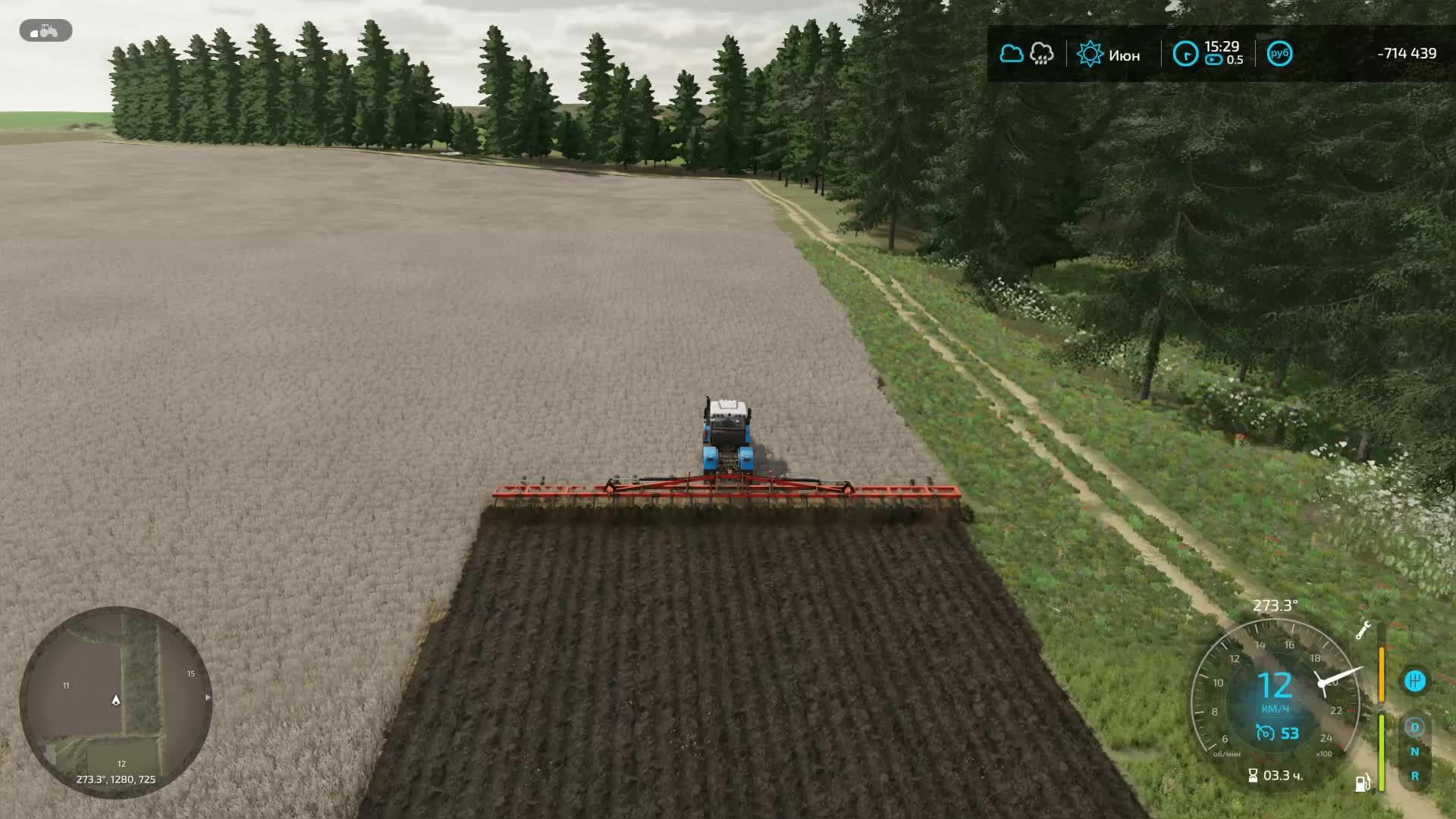 ПРОХОЖДЕНИЕ на карте ЛИСКИ с НУЛЯ Farming Simulator 22 №7 смотреть онлайн