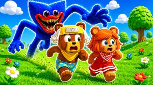 😳ЗАЧЕМ МЫ НАШЛИ ХАГГИ ВАГГИ в СУПЕР МИШКА SUPER BEAR ADVENTURE