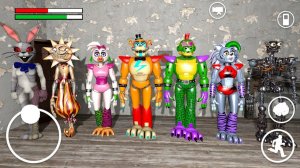 МЫ НАШЛИ АНИМАТРОНИКИ SECURITY BREACH FNAF В ГРЕННИ ОНЛАЙН - Granny Online Horror Game Fre