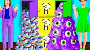 Челлендж Цветная Загадочная коробка | Смешные Моменты