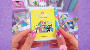 90 ОТКРЫТИЕ КАРТ СЛАДКОГО ЧАЯ SANRIO - Забавные моменты #sanrio