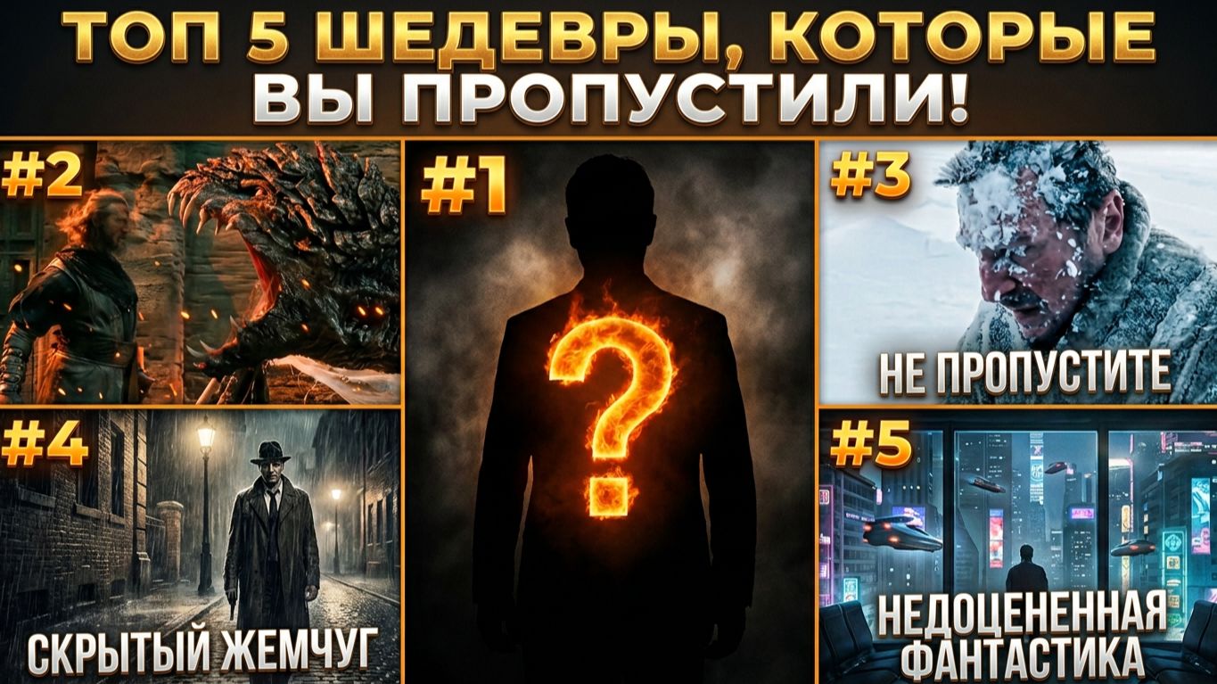 ТОП 5 ОЧЕНЬ ИНТЕРЕСНЫХ ФИЛЬМОВ, КОТОРЫЕ ВЫ НЕ ВИДЕЛИ!!! #6 смотреть онлайн