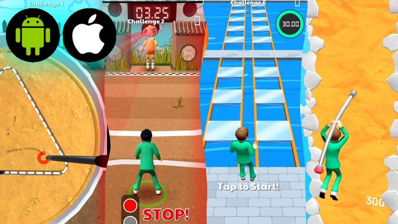 Игра В Кальмара На Телефон ★ Игры На Телефон, Андроид, IOS ★ Candy Challenge 3D смотреть онлайн