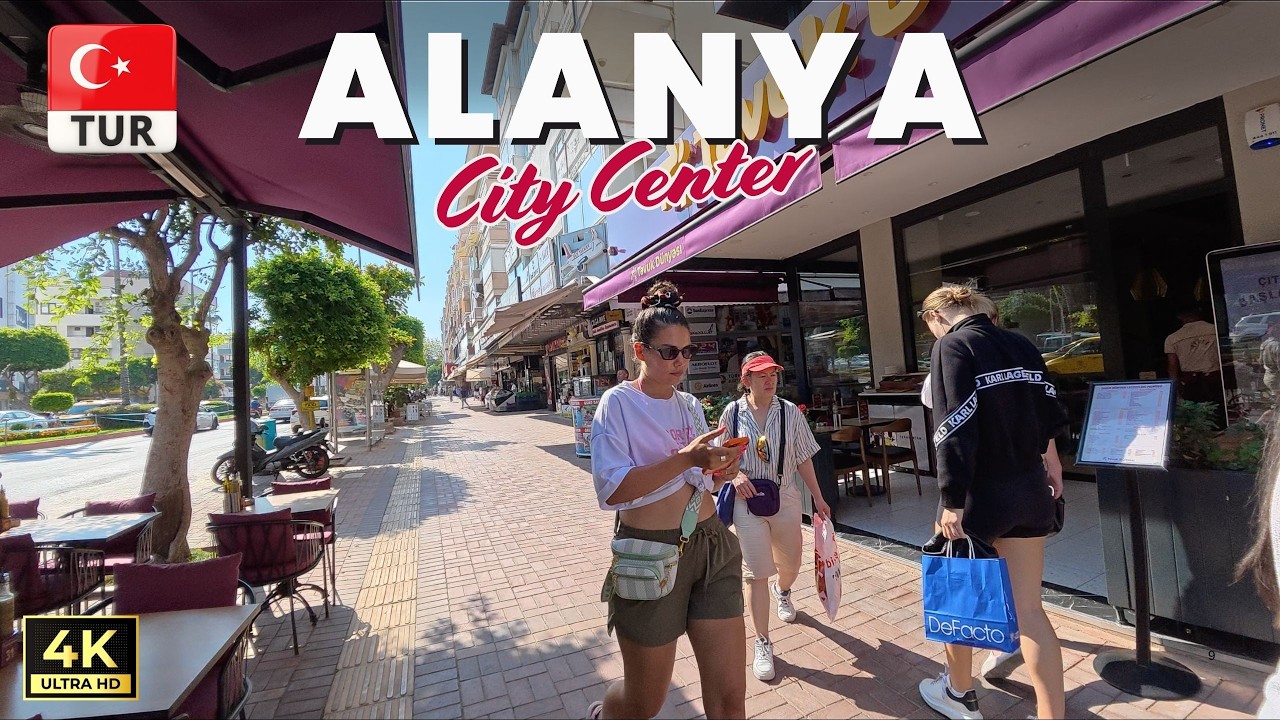 Alanya City Life 2026 | A Beautiful Walk Through Türkiye | Antalya Turkey | 2026 July 4K HD