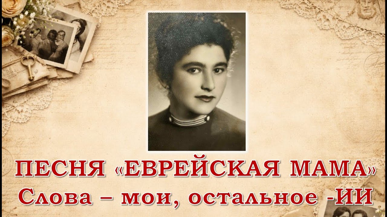 ПЕСНЯ «ЕВРЕЙСКАЯ МАМА». Слова - мои, остальное - ИИ смотреть онлайн