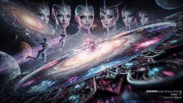 Electrodisco Shymphone 1983 - THE 7 ALIEN QUEENS OF THE 7 GALAXIES (Version ⧸1) смотреть онлайн