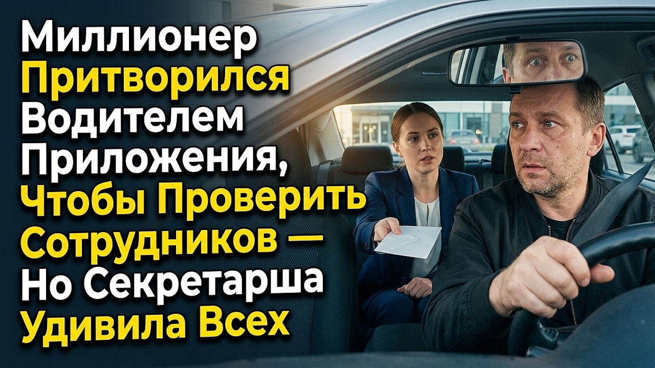 Миллионер Притворился Водителем Приложения, Чтобы Проверить Сотрудников — Но Секретарша Удивила Всех смотреть онлайн