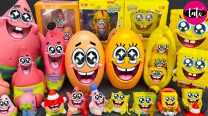 Играем в игрушки из мультика Спанч Боб и другие. Мультфильм для детей. ASMR АСМР