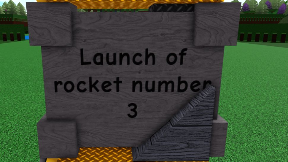 Launch of rocket 3