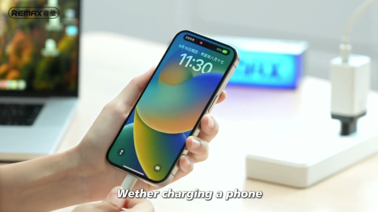 Мережевий зарядний пристрій Remax RP U159PRO Figen GaN 2C1A Travel PD+QC 67W смотреть онлайн