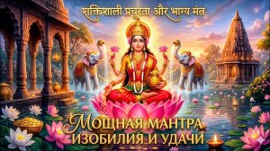 Магнит Огромных Денег и Удачи 🕉️ Мантра Богини Лакшми 🪷