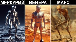 Как бы выглядели люди, если бы жили на других планетах?