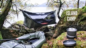 Going Solo - Autumn Island Camp in the Mountains with Packrafting & Trangia Cooking