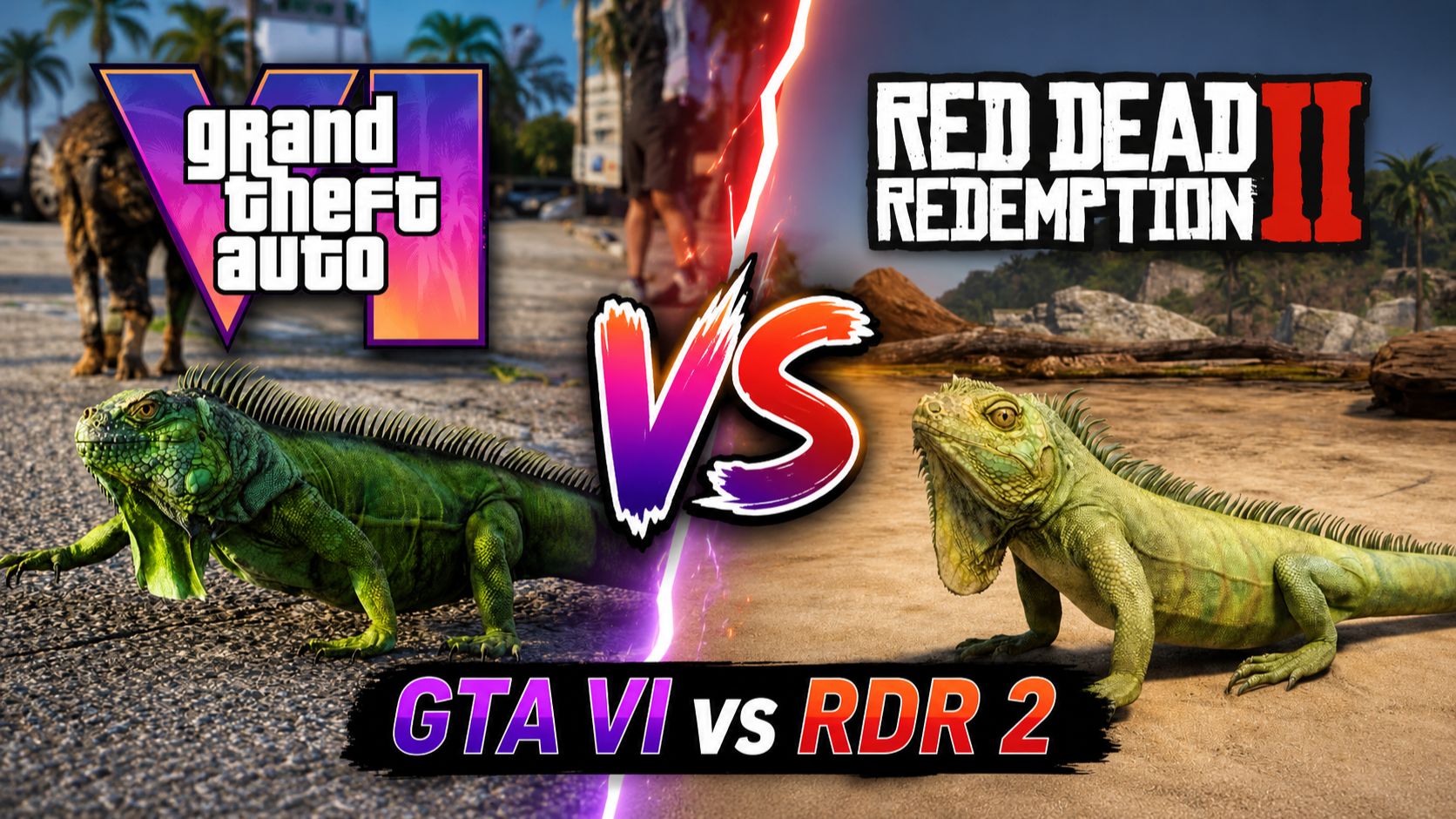 СРАВНЕНИЕ СКРИНШОТОВ GTA VI vs RED DEAD REDEMPTION 2 смотреть онлайн