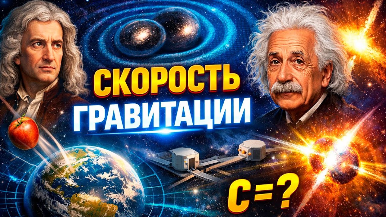 Скорость гравитации: почему она НЕ мгновенная (и как это доказали LIGO) смотреть онлайн