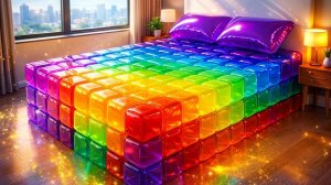 На какой безумной кровати вы бы выдержали одну ночь?🛏✨ Невероятно приятное АСМР. Анимация. Мультики