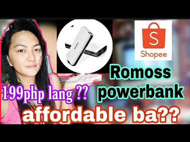 Unboxing Romoss Sense 4 Powerbank from Shoppe ! смотреть онлайн