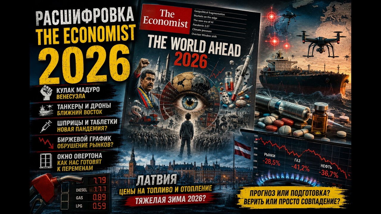 Расшифровка обложки The Economist 2026. смотреть онлайн