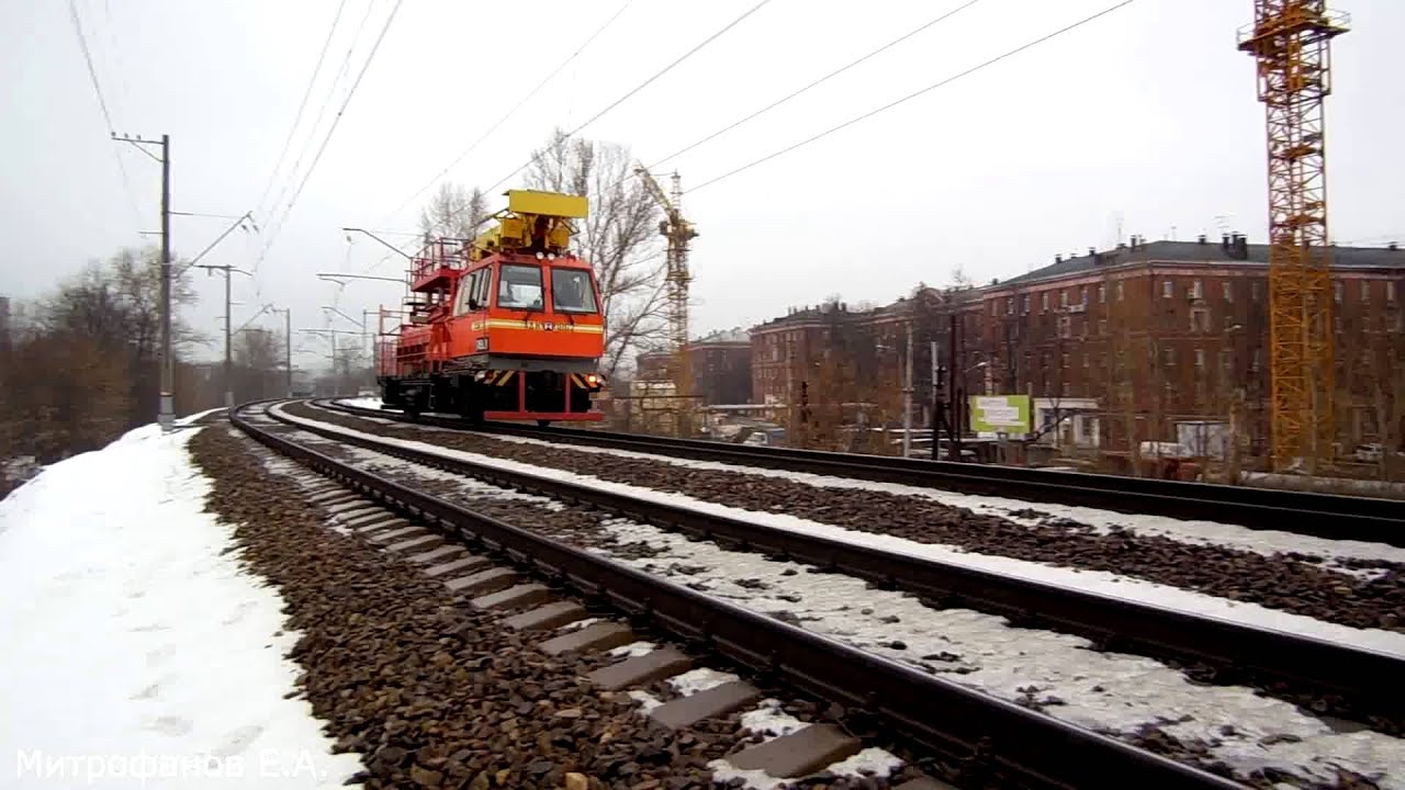 Автомотриса 1АДМ-1.3-1862 (ПМС-307) следует резервом. смотреть онлайн